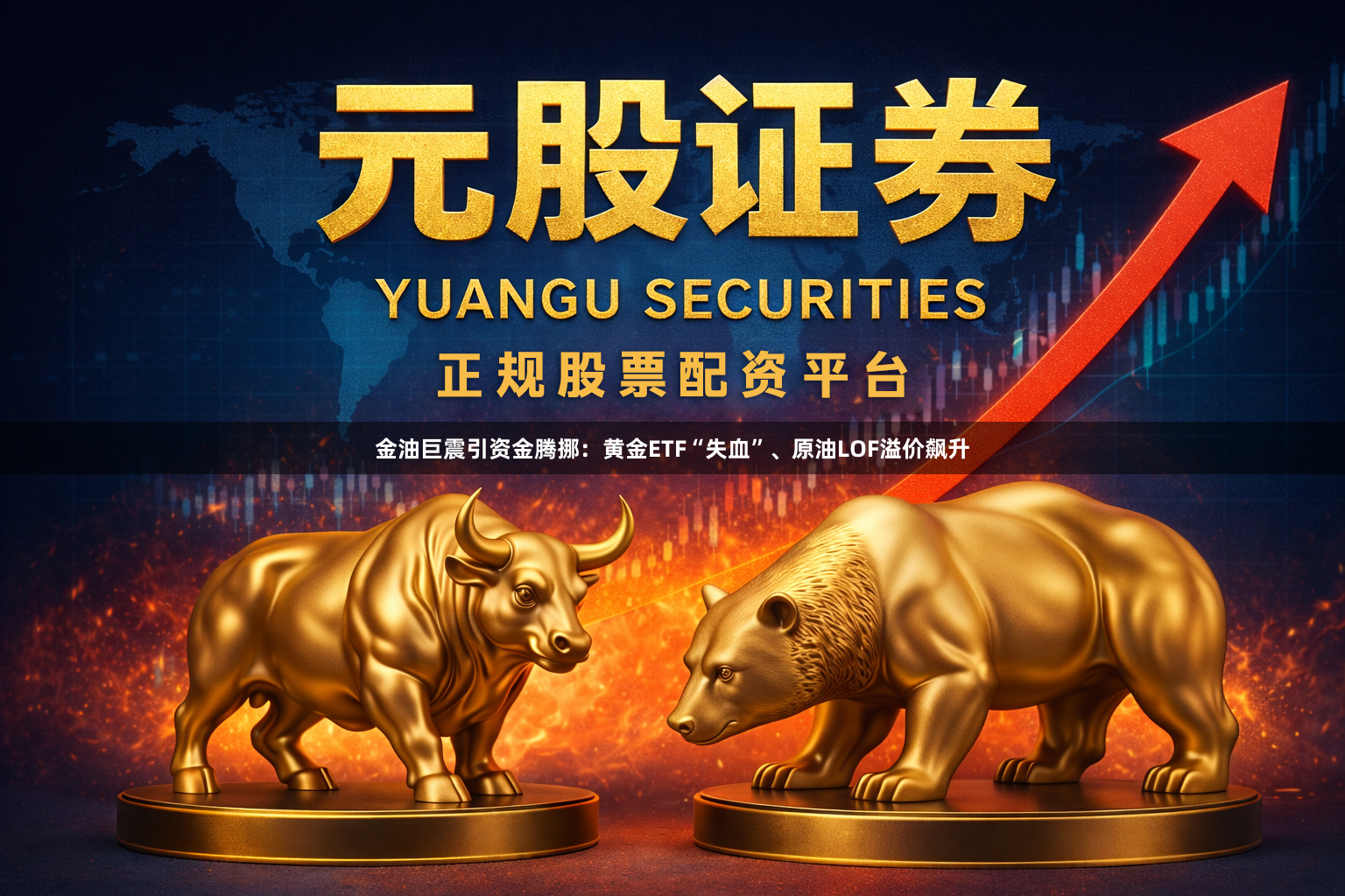金油巨震引资金腾挪：黄金ETF“失血”、原油LOF溢价飙升